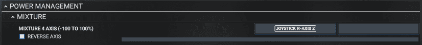 MSFS Controller Options Mapping